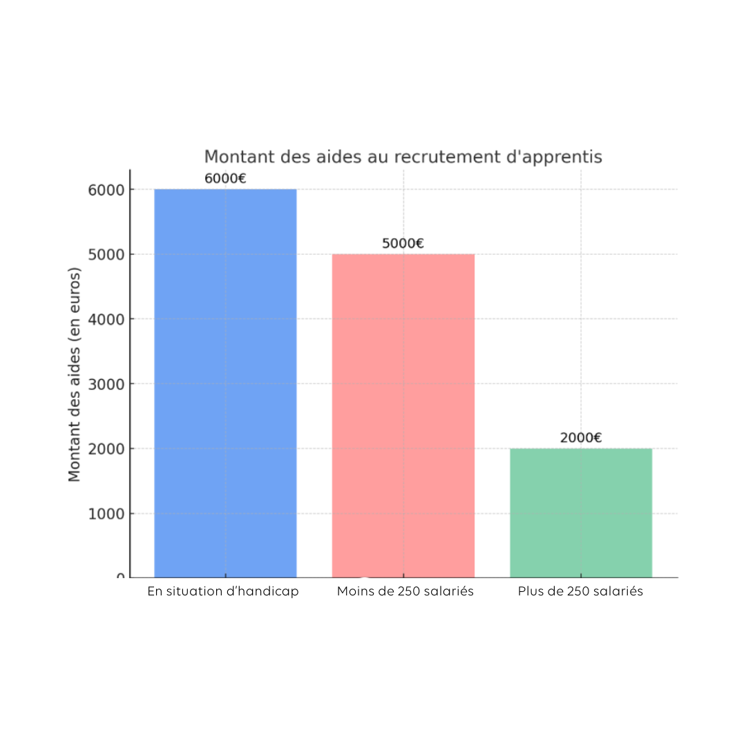 montant des aides à l'alternance 2025